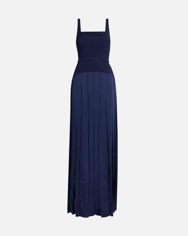 Luce Azurite Blue Long Dress - Image 5