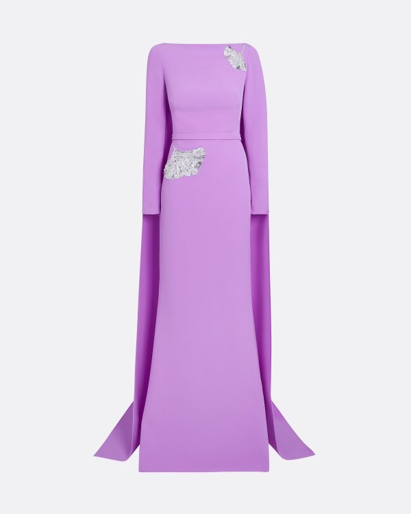 Ginevra Lupine Long Dress - Image 5