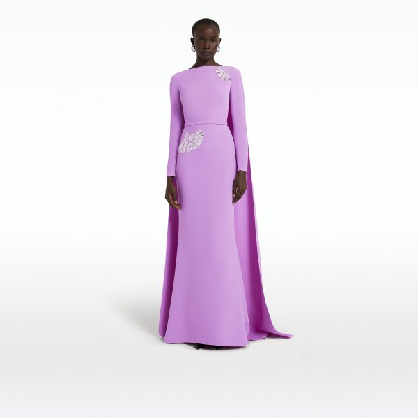 Ginevra Lupine Long Dress - Image 6