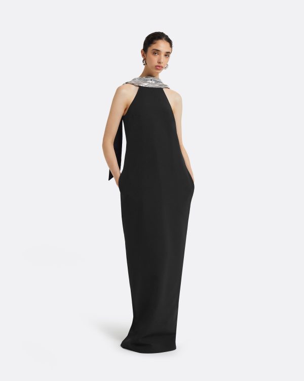 Gocek Black Long Dress