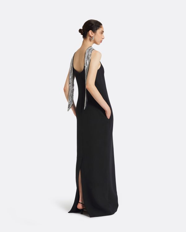 Gocek Black Long Dress - Image 2