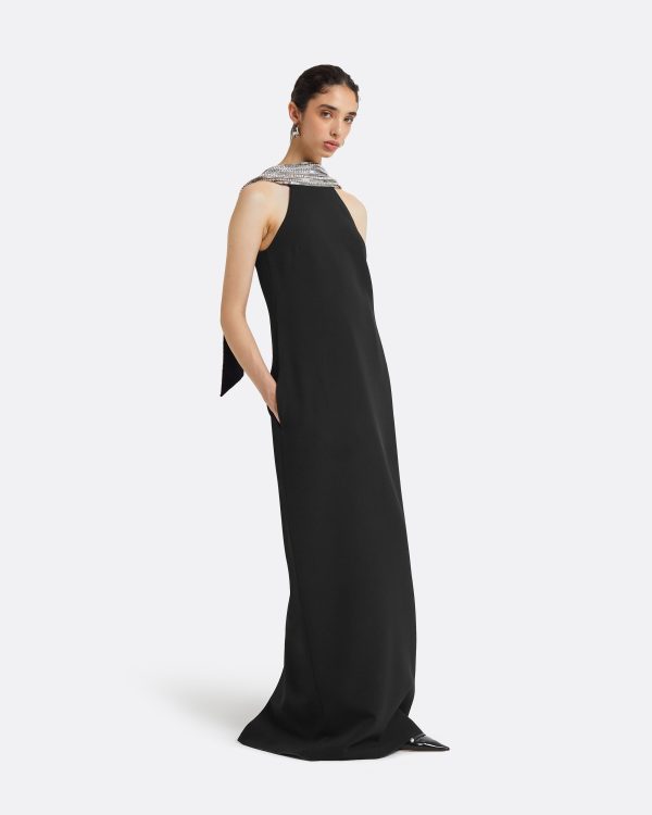 Gocek Black Long Dress - Image 4