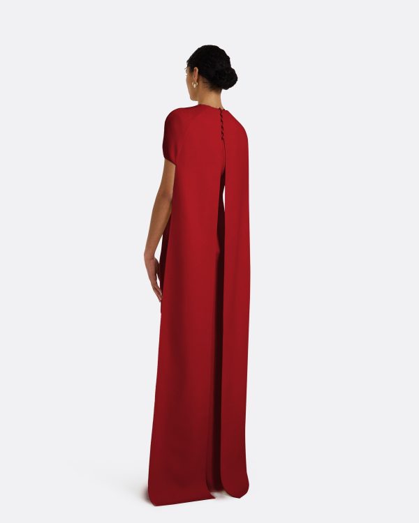 Ginkgo Azalea Red Dress - Image 2