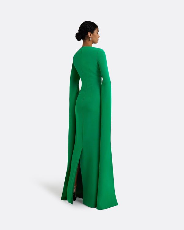 Talin Emerald Long Dress - Image 2
