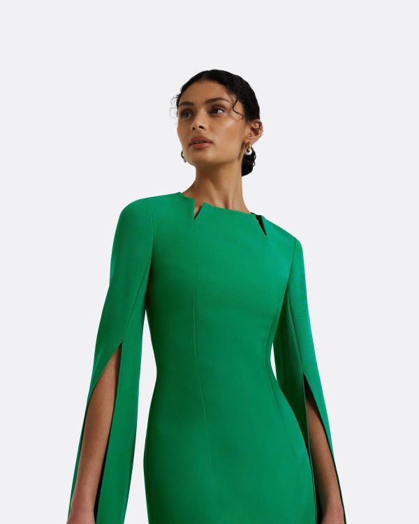 Talin Emerald Long Dress - Image 3