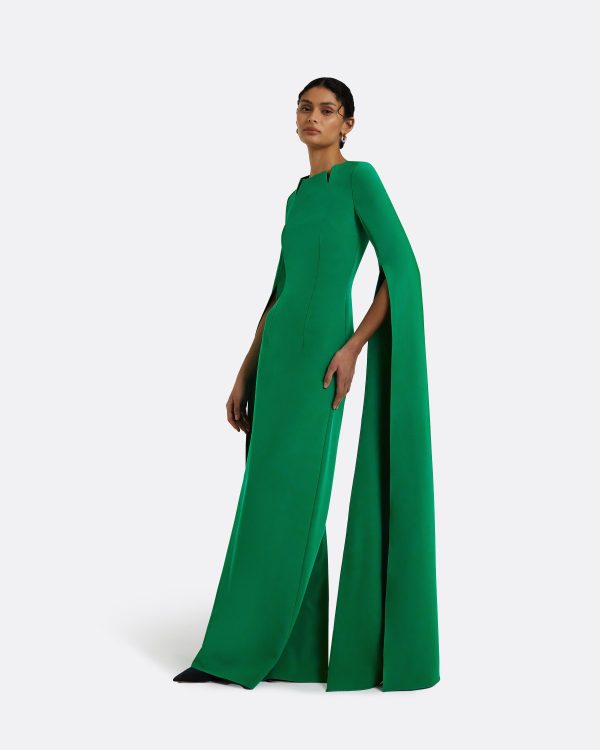 Talin Emerald Long Dress - Image 4