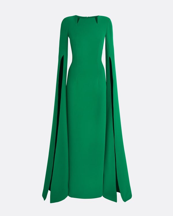 Talin Emerald Long Dress - Image 5