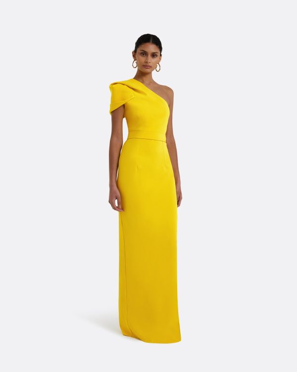 Kora Canary Long Dress