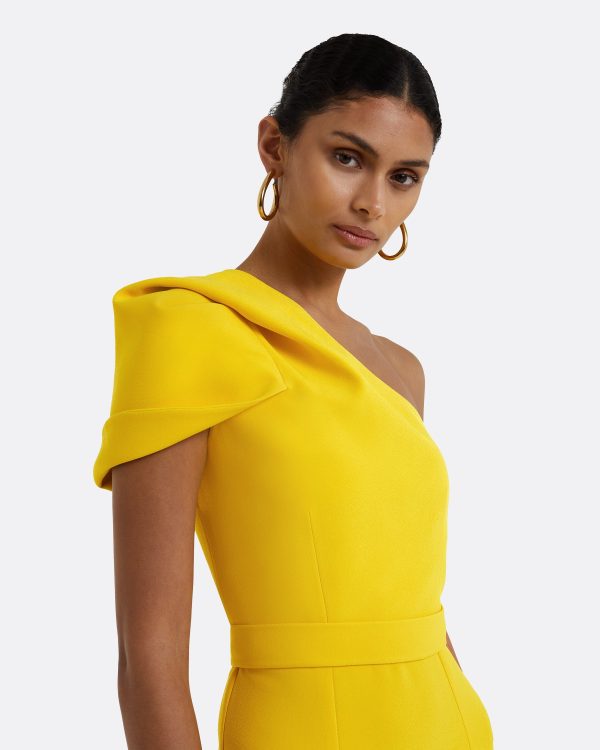Kora Canary Long Dress - Image 3