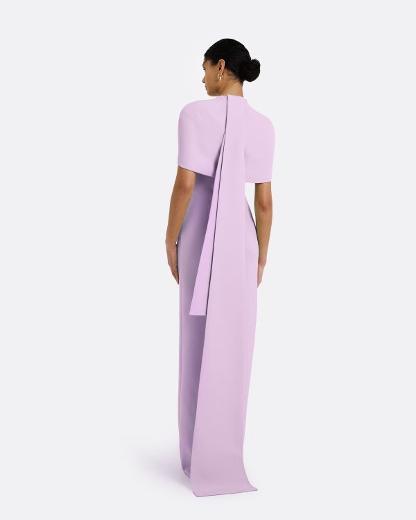 Kalika Lavender Long Dress - Image 2