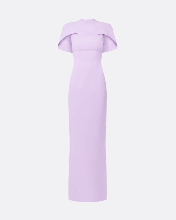 Kalika Lavender Long Dress - Image 5