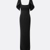 Dara Black Long Dress - Image 5