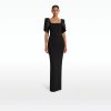 Dara Black Long Dress - Image 6