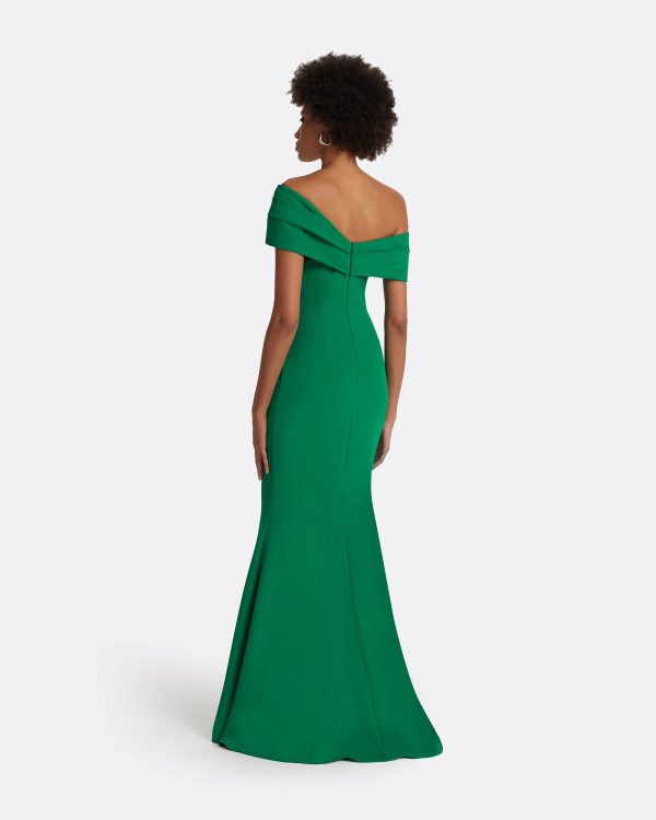 Rossa Emerald Long Dress - Image 2
