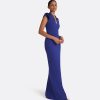 Dana Skiathos Blue Long Dress - Image 4