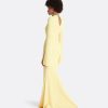 Anouk Pale Yellow Long Dress - Image 2