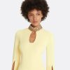 Anouk Pale Yellow Long Dress - Image 3