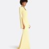 Anouk Pale Yellow Long Dress - Image 4