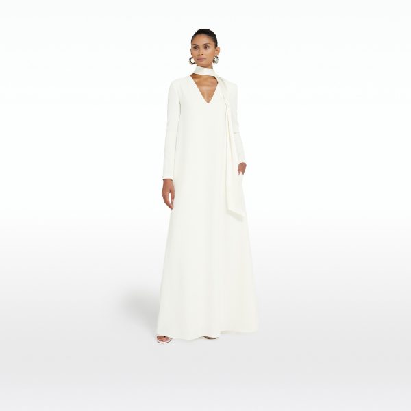Aleah Ivory Long Dress - Image 6