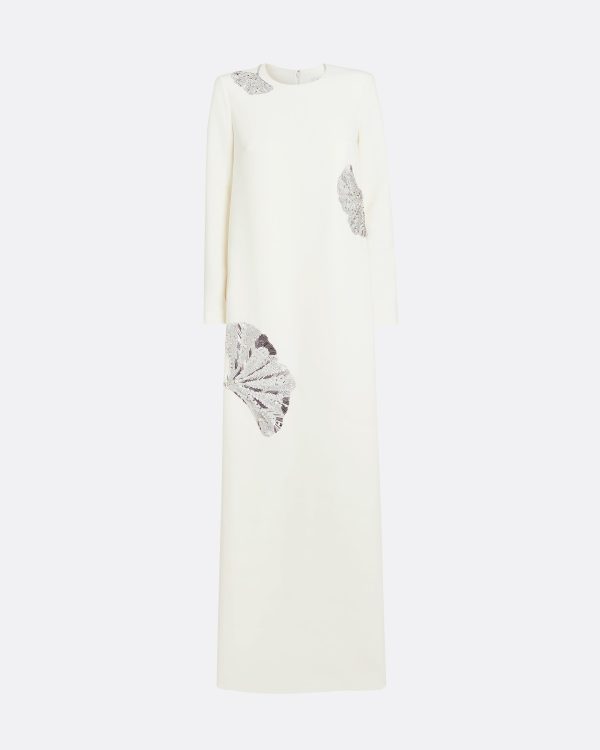 Naima Ivory Long Dress - Image 5