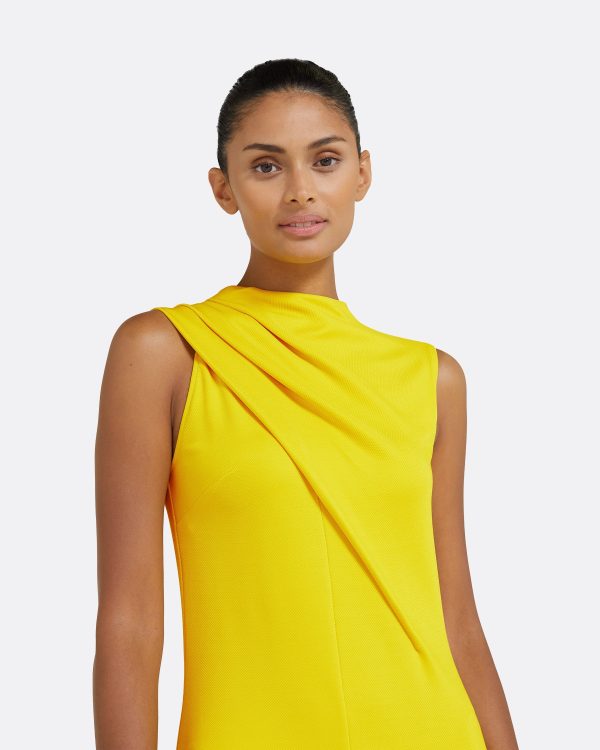 Iris Canary Long Dress - Image 3