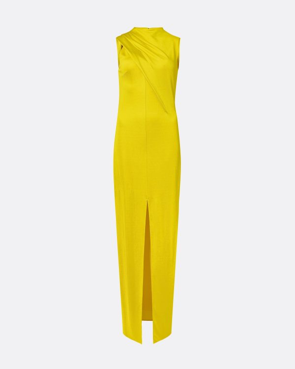 Iris Canary Long Dress - Image 5