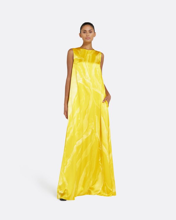 Carrara Canary Long Dress