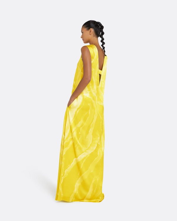 Carrara Canary Long Dress - Image 2