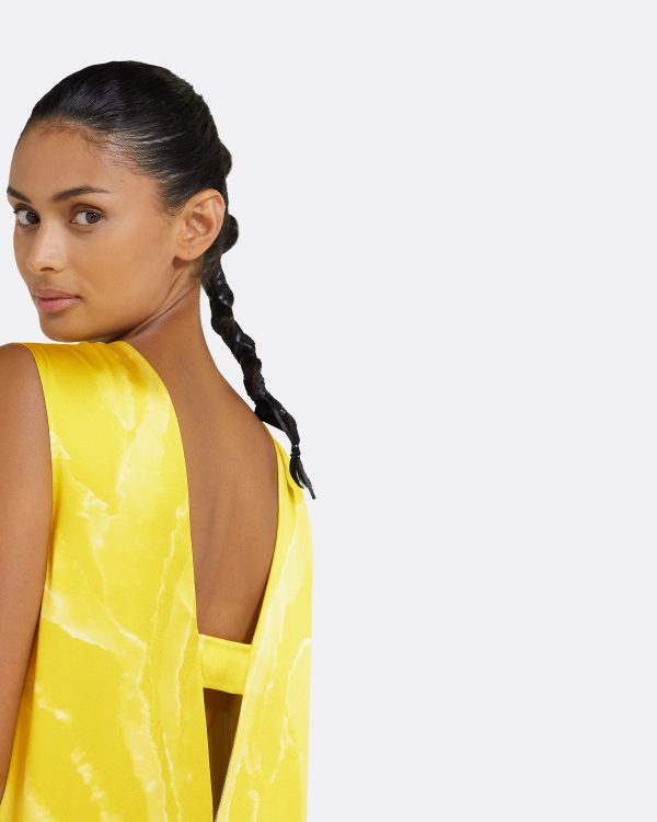 Carrara Canary Long Dress - Image 3