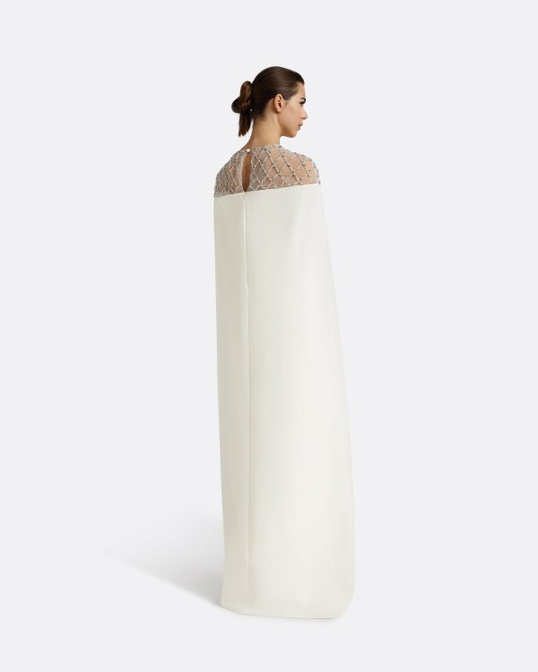 Ambere Ivory Long Dress - Image 2