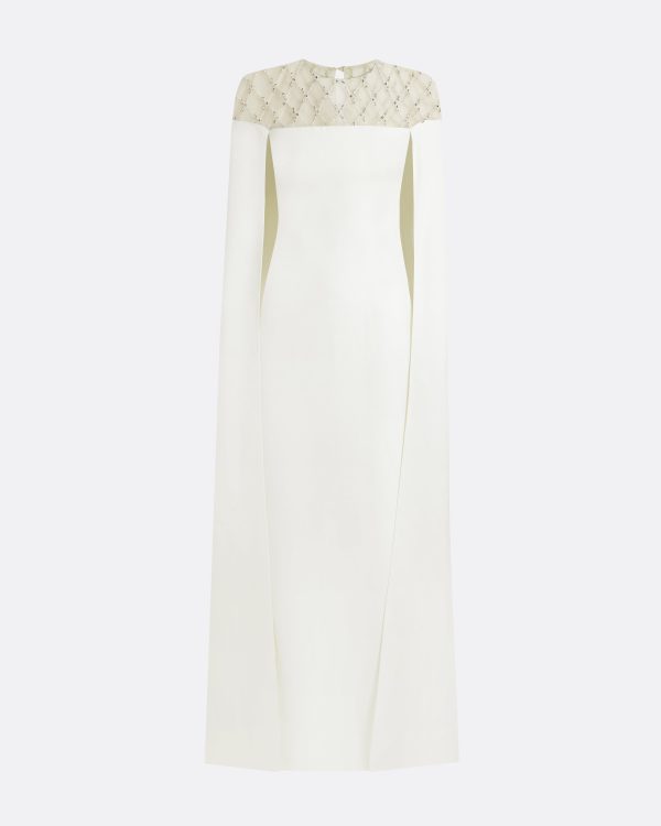 Ambere Ivory Long Dress - Image 5