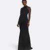 Clarence Black Long Dress