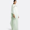 Alma Spearmint Long Dress - Image 4