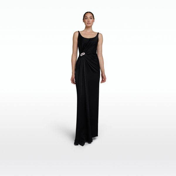 Bendetta Black Long Dress - Image 6
