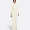 Benni Ivory Long Dress