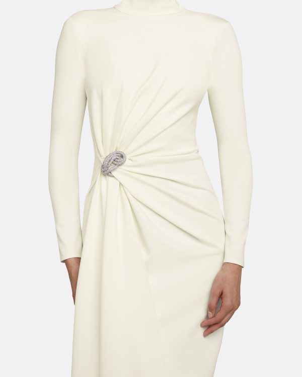 Benni Ivory Long Dress - Image 3