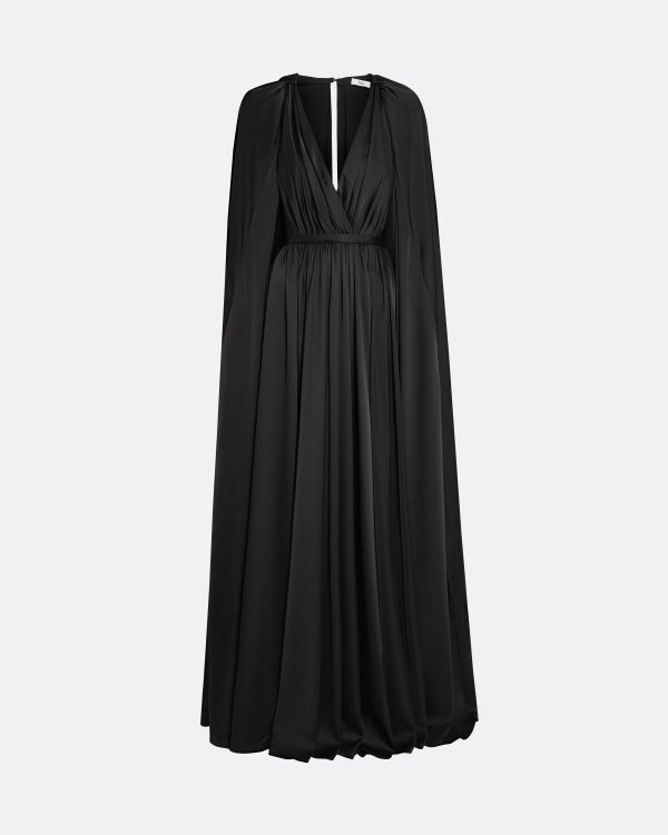 Bianca Black Long Dress - Image 5