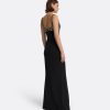 Beatriz Black & Celestial Scatter Embroidery Long Dress - Image 2