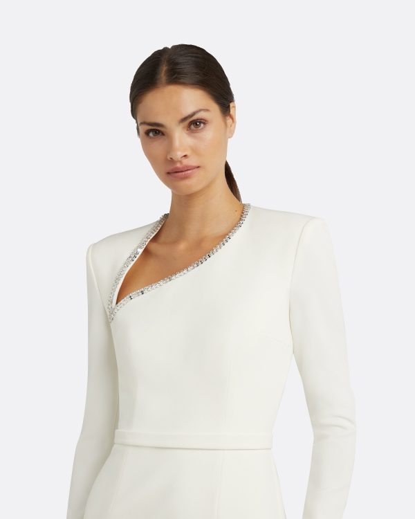 Ottavia Ivory Long Dress - Image 3