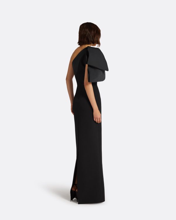 Maelys Black Long Dress - Image 2