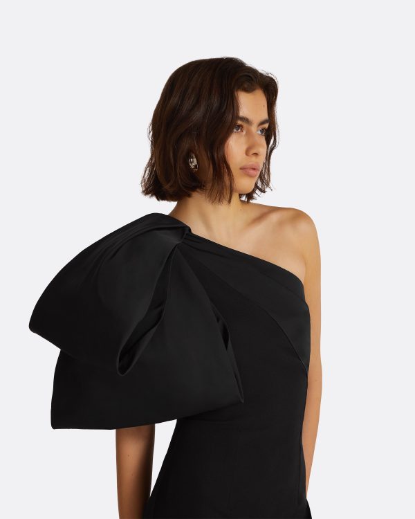 Maelys Black Long Dress - Image 3