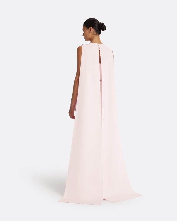 Ginevra Barely Pink Long Dress - Image 2