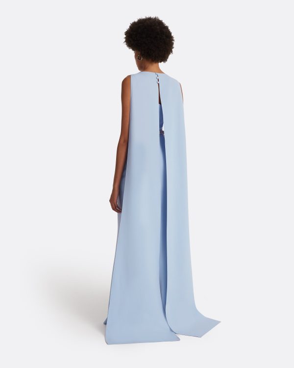 Ginevra Soft Sky Long Dress - Image 2