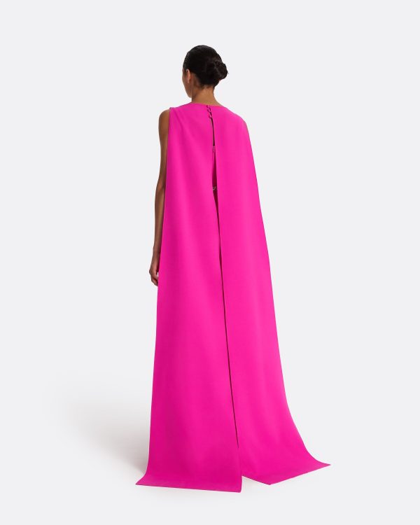Ginevra Wild Strawberry Long Dress - Image 2