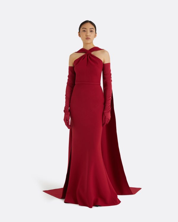 Lilien Rhubarb Long Dress