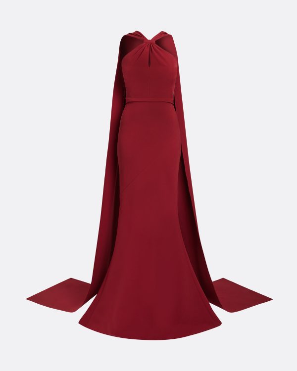 Lilien Rhubarb Long Dress - Image 4