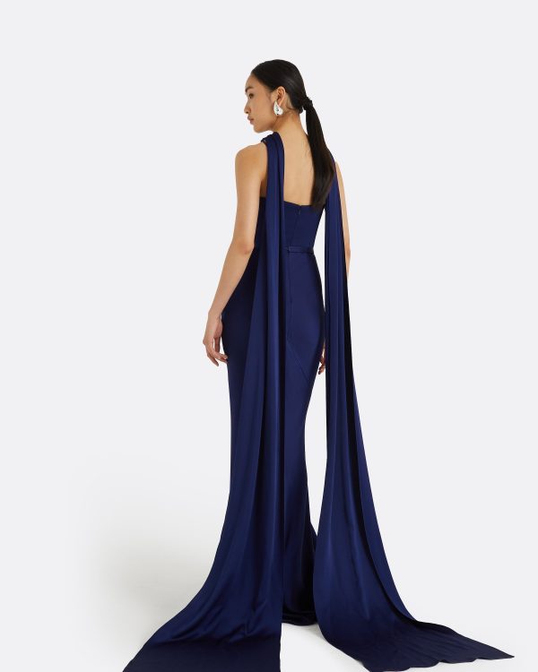 Lilien Maritime Long Dress - Image 2