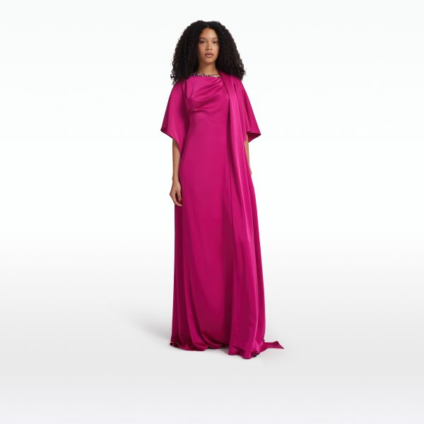 Reda Granita Embroidered Long Dress - Image 6