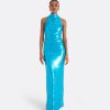Viba Aquamarine Long Dress