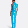 Viba Aquamarine Long Dress - Image 2